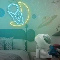 Luces Neón LED Dimmable Astronautas Para Decoración De Pared Habitación De Juegos Dormitorio Cumpleaños Bar Boda Fiesta Luz Nocturna - details 3