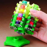 Organizador De Hilo Para Costura Y Bordado Torre De Almacenamiento Para 30 Bobines De Hilo Plástico Soporte Para Máquina De Coser Herramienta DIY Para Mujeres Y Hombres - details 3