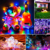 Cadena De Luces LED RGBIC Bluetooth Con Batería Operada Dreamcolor Smart Fairy Luz Para El Hogar Autónoma Y Decorativa - details 11