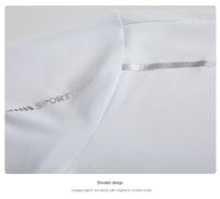 Camiseta De Correr Reflectante Manga Corta Seda De Hielo Secado Rápido Verano Delgada Transpirable Para Hombres Deporte Fitness Ropa Deportiva - details 14