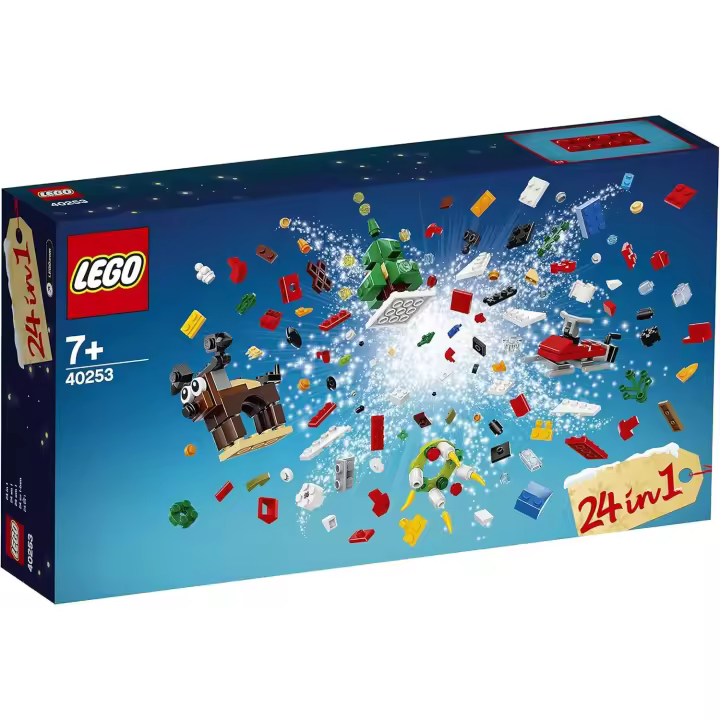 LEGO CHRISTMAS 40253: Vacaciones 24 en 1 - 1