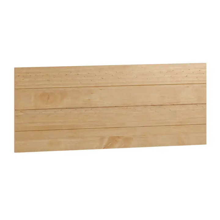 Buyqualia Cabecero Cama Madera Maciza Pino Pintada (110 X 45, Miel) - 1