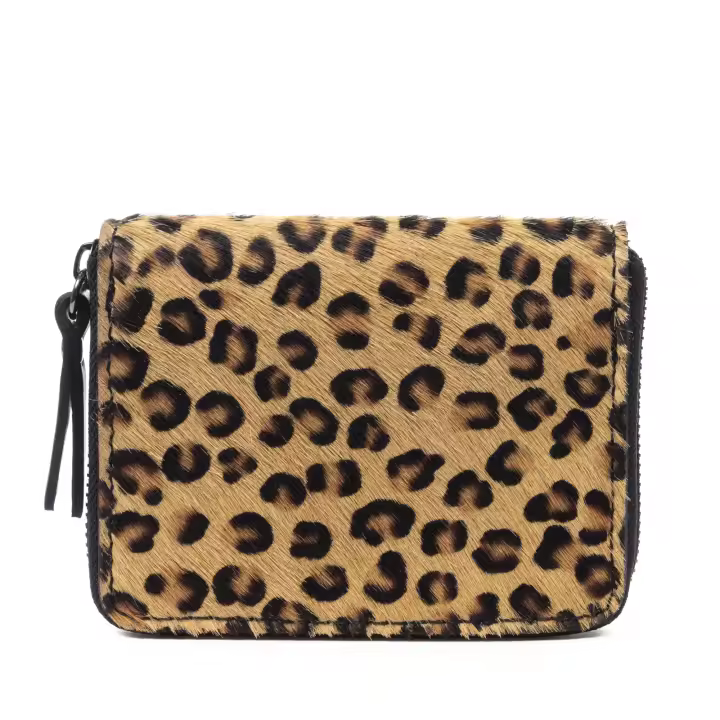 FIRENZE ARTEGIANI Onesta cartera mujer. Piel auténtica Cavallino. Fabricado en Italia 13x2x10 Cm. - 1