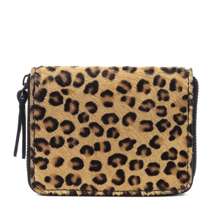 FIRENZE ARTEGIANI Onesta cartera mujer. Piel auténtica Cavallino. Fabricado en Italia 13x2x10 Cm. - 1
