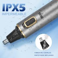 Cortapelos Nariz Pelos Orejas Hombre-Cortapelos Nariz Quita Pelos Nariz Corta Pelos Oreja y Nariz Profesional Indoloro IPX5 Impermeable USB recargable - details 2