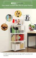 Estante De Piso Multicapa Para Cocina Y Baño Ecológico Resistente Al Rusticidad Organizador Práctico De Hogar Portátil - details 2
