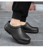 Zapatos De Cocina EVA Para Hombres Y Mujeres Antideslizantes Impermeables Resistentes Al Aceite Cómodos Para Trabajadores Chanclas De Exterior Pesca - details 14
