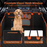 Cubierta De Asiento Para Coche Para Perros Y Gatos Impermeable Protector De Seguridad Para Todas Las Raza Tamaño Universal - details 0