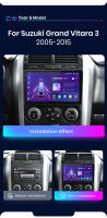 Junsun Radio Coche para Suzuki Grand Vitara 3 2005 2006 2007 2008 2009 2010 2011 2012 2013 2014 2015 AI Voice 2 din Pantalla Coche Android Auto Multimedia Navegación GPS Auto radio - details 2