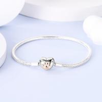 Pulsera De Plata Esterlina 925 Para Mujer Con Encantos De Mariposa Corazón Y Cadena De Serpiente Joyería DIY Clásica Adecuada Para Aniversarios - details 30