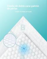 Toallas Facial Desechables 20 * 20 50/100/150/200/250/300 Hojas Toallitas Secas 100% de Algodón, Toalla de Belleza Natural y Biodegradable, Toallitas Comoda para viajar, Toalla Usar y Tirar, Toallitas Húmedas y Secas Ideal Para Todo Tipo De Piel - details 5