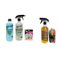 ECO JIN Original, 1L concentrado + difusor+ madera clara +2 cuelga bayetas adhesivos de REGALO+ 3 esponjas tricolor de REGALO!. Limpieza perfecta sin límites ECO-JIN. Higiénizante, Bactericida, Anticalcareo, desinfectante y elimina cal. - details 0
