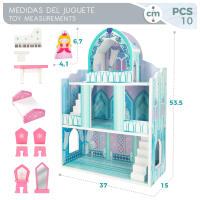 WOOMAX Casa de muñecas de madera - details 4