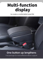 Reposabrazos Universal central para coche, caja de almacenamiento de accesorios para coche, piezas de modificación, modelo Universal - details 6