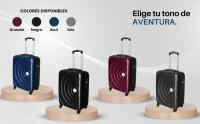 Max Star Maleta de Cabina 55x40x20cm, Rígida, Ruedas Gitaroria 360º, Ligera, Impermeable, Seguridad Numérica, Maleta de Viaje, Resistente - details 3