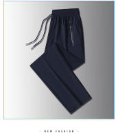 Pantalones De Correr Para Hombre Verano Transpirables Quick Dry Elasticidad Pantalones De Deporte Y Gimnasio Ice Silk Rectos - details 13