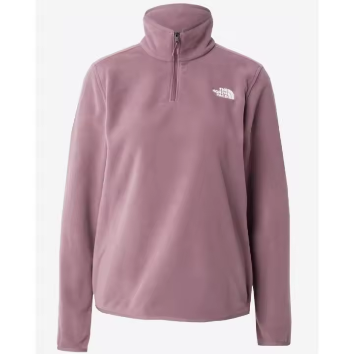 Forro Polar The North Face Glacier 100 para Mujer, Sudadera con Cremallera 1/4, Tallas Grandes hasta XXXL - 1