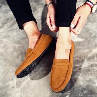 Zapatos Casuales Para Hombre De Cuero De Alta Calidad Mocasines Con Cordones Tamaño 38-47 Diez Colores Slip-on Zapatos De Conducción Moda Transpirables Y Massajeados - details 32