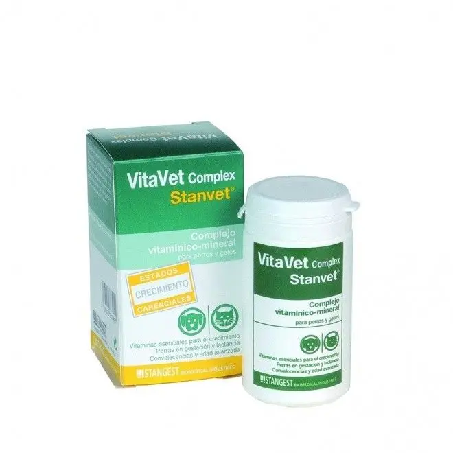Laboratorio Stangest Complejo Vitamínico para la Recuperación de Animales con Anemia o Avitaminosis - 1