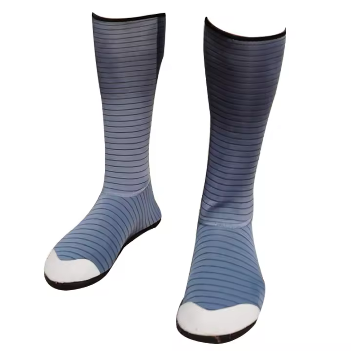 Zapatos de buceo, zapatos de snorkel de tubo largo, zapatos de natación antideslizantes de secado rápido para hombres y mujeres, zapatos de playa con suela gruesa y anticortes. - 1