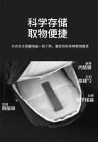 Mochila de negocios de alta gama para hombre, mochila de viaje multifunción de gran capacidad para computadora, bolso de viaje diario - details 11