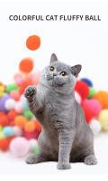 Juguete Interactivo Para Gatos 20PCS Set Con Pistola De Juguete Y Bolas De Peluche Alcanza Altos Niveles De Diversion Silenciosa Y De Alta Rebound Para Entretener a Los Gatos - details 6