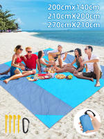 Manta De Playa Impermeable 2x2.1m Plegable Y Portátil Para Camping Y Picnics Matrícula Ligera Para Exterior Resistente Al Sandía - details 5