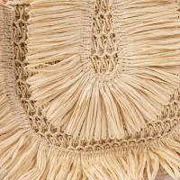 Bolso de rafia con flecos y bandolera regulable | Diseño artesanal exclusivo para verano 2025 | Ligero y natural | Edición limitada | CAMAR - details 0