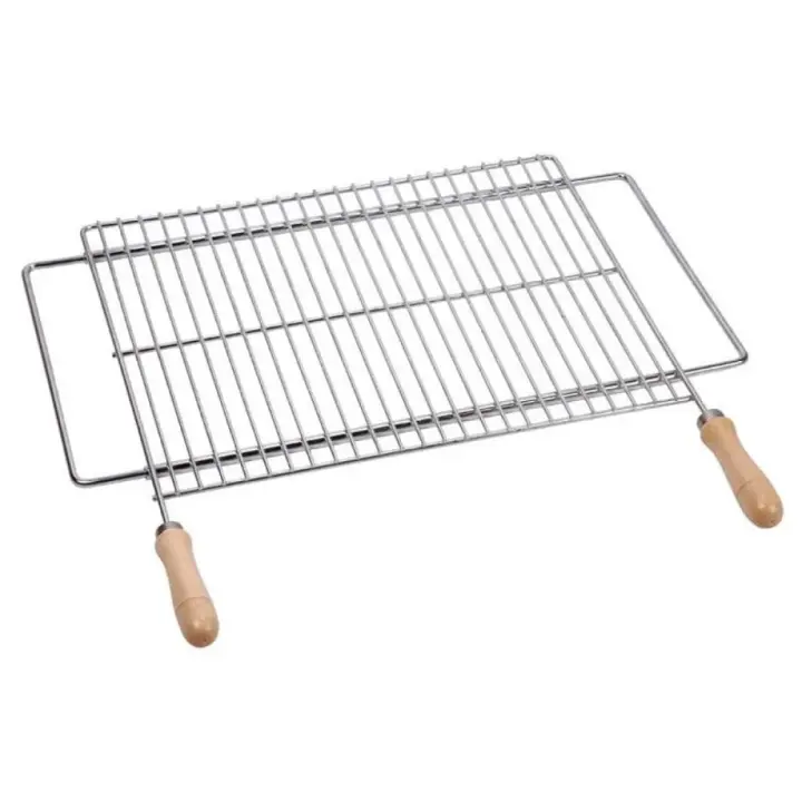 Sauvic Parrilla Extensible De Acero Inoxidable 60x40 Cm - 1