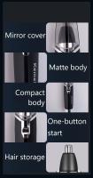 Kemei 6512 Trimmer De Pelo Nasal Electrónico Afeitadora De Cabello Para Nariz Y Orejas Recortador De Pelo Nariz Limpia Y Epilador - details 9