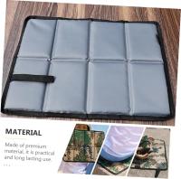 4 zapatos de espuma portátiles para Viajes, picnic, camping y senderismo al Aire Libre, Canvas Oxford de camuflaje. - details 1