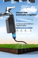 GIRIER Timer De Riego Inteligente WiFi Para Jardín Con Bomba De Agua Sin Requerir Enlace Tiempo De Batería De 2 Años Sistema De Riega Drip Para Tubo Estándar De 3/4" - details 6