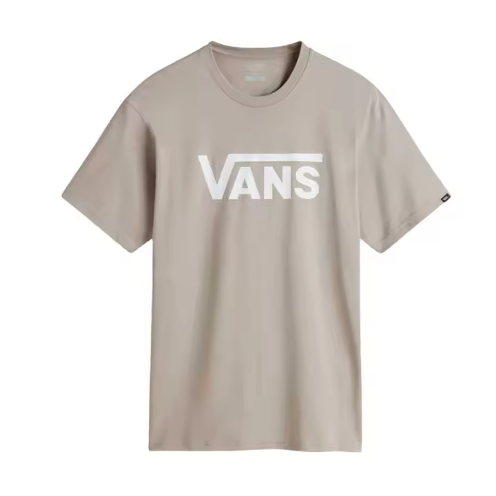 Camiseta Marrón Vans Classic London Fog Manga Corta Estilo Autentico Y Urbano - 1