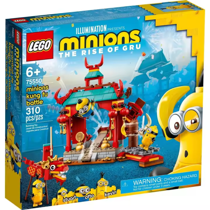 LEGO MINIONS 75550: Duelo de Kung-fu de los Minions - 1