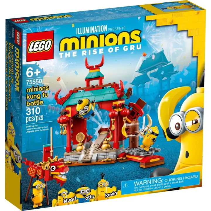 LEGO MINIONS 75550: Duelo de Kung-fu de los Minions - 1