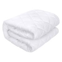 Sabana Protector de colchón Acolchado 90x200cm 105x200cm 135x200cm 150x200 cm180x200cm, Microfibra, Transpirable, Funda para colchon estira hasta 38 cm de Profundidad  Blanco - details 0