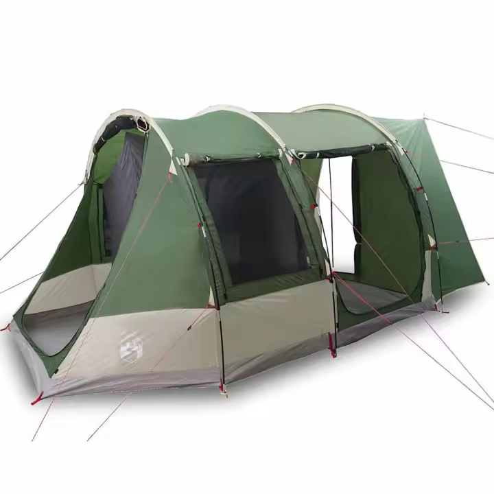 vidaXL Tienda de campaña para coche para 2 personas impermeable verde - 1