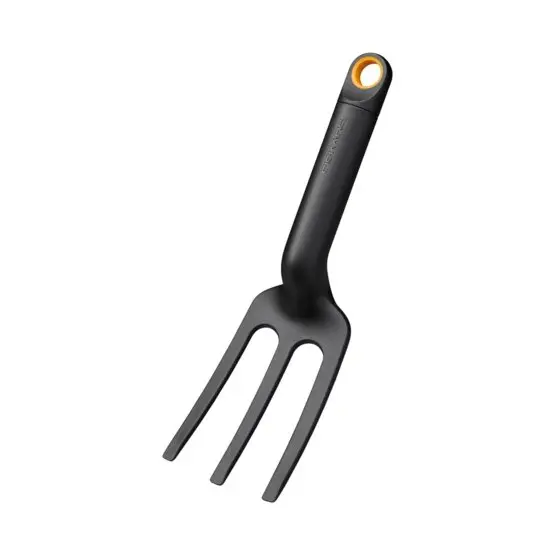 HORCA DE JARDIN PARA PLANTAR Y QUITAR MALAS HIERBAS, FISKARS SOLID. LONGITUD 27.7 CM, ANCHO 8.2 CM - 1