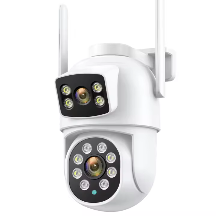 Cámara PTZ WIFI 10MP 5K Con Lente Dual Pantalla Dual Exterior HD 4K Seguridad Automática Protección CCTV Surveillance O-KAM - 1