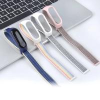 Correa De Nylon Para Xiaomi Mi Band 8 7 6 5 4 3 Pulsera Deportiva Reemplazo De Muñequera Compatible Con Smartwatch Mi Band 8 NFC Para Hombres Mujeres Niñas Y Niños - details 5