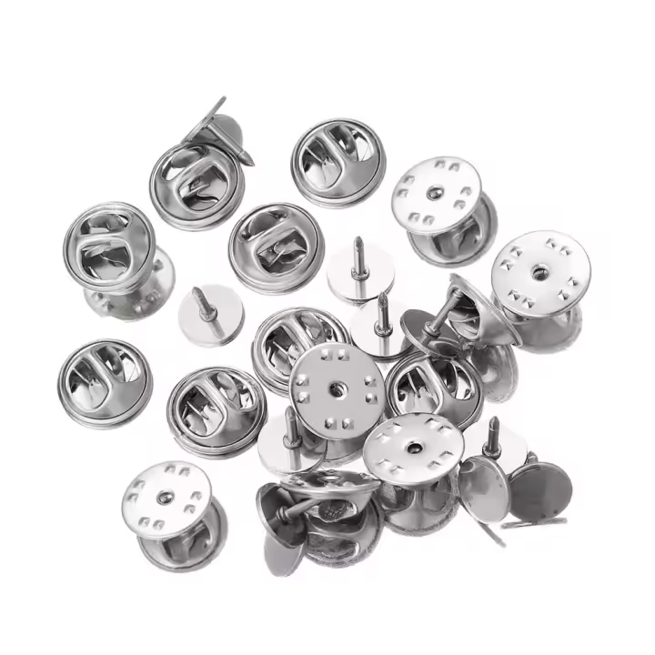 20 Sets De Base Para Broches De Acero Inoxidable Para Portarbadges Y Cabochones Accesorios Para La Fabricación De Joyas DIY Espaciadores Para Cufflinks - 1