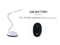 Lámpara De Lectura Portátil LED Flexible Iluminación Nocturna Para Libros Protección Ocular Batería Recargable Para Estudio - details 8