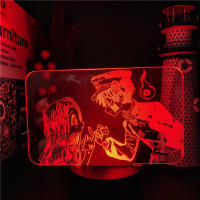 Lámpara De Noche Anime Toilet-Bound Hanako Kun Yahiro Nene Pinky Promise 3D LED Cambio De Color Para Decoración De Habitación Regalo Para Niños - details 0