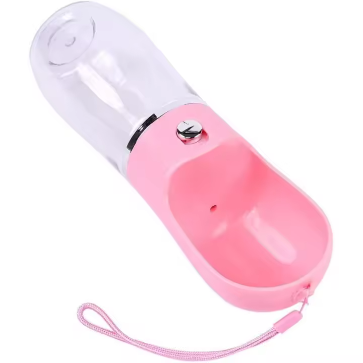 COTTECOTA- Bebedero para Mascotas Botella Agua 380ml Perro Botella de Agua para Mascotas Bebedero Portátil de Viaje para Perros y Gatos Fuente Portátil para Mascotas Varios Colores para Mascotas para Perros y Gatos Caminar al Aire Libre Senderismo Viajes - 1