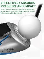 Bolas De Golf Profesionales Caiton Premium Duraderas Multicolor Tamaño Estándar 6cm 2.2 Pulgadas Para Park O Campo De Golf - details 2