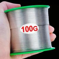 Hilo De Soldadura Ligeramente Tin 1mm Líquido De Plata Para Soldadura De Acero Inoxidable Aluminio Cobre Hierro Batería Polo Piezas 20/50/100g - details 0