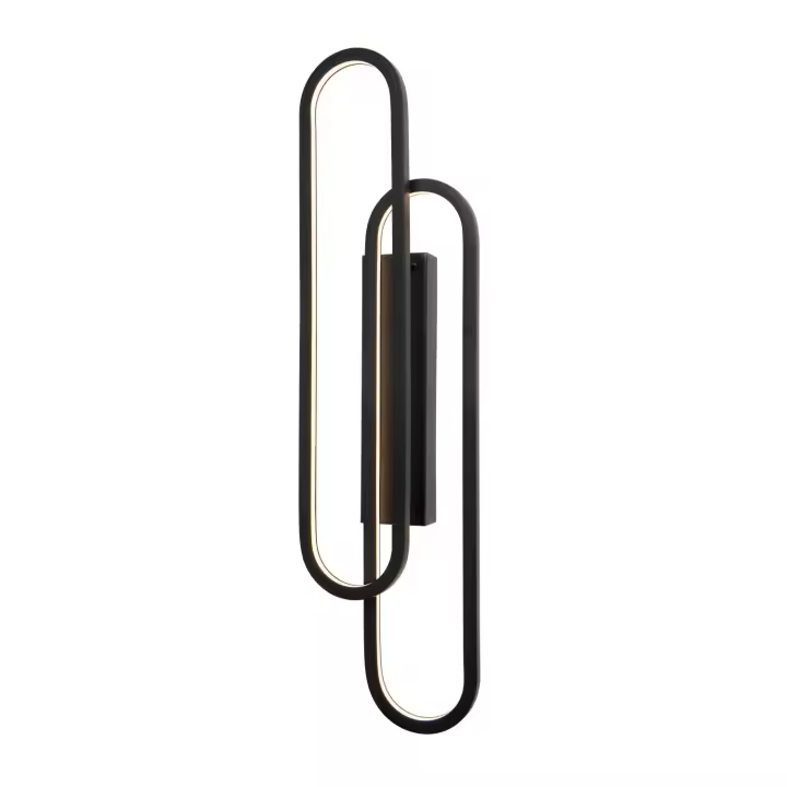 Lucide THELMA - Lámpara de pared - LED Regul. - 1x35W 2700K - Negro - 1