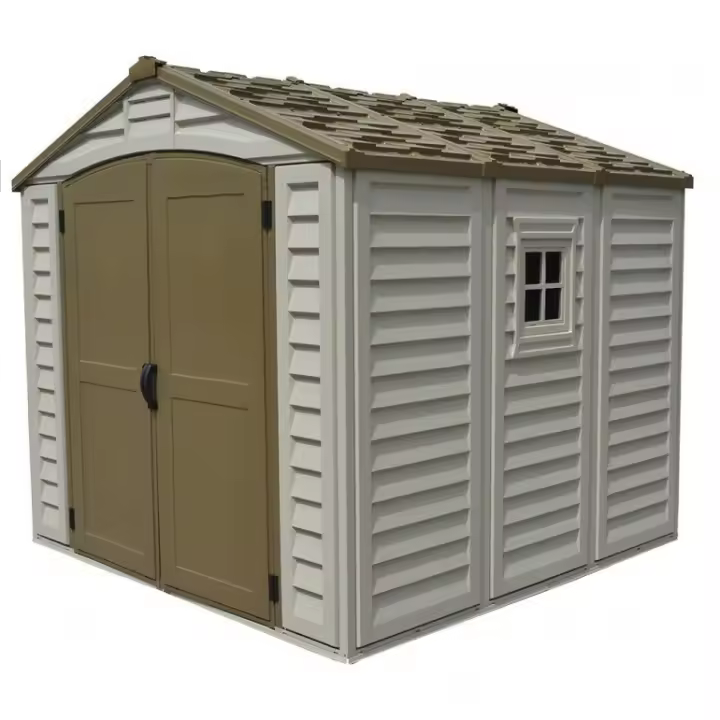 Casa de Campo de PVC DuraPlus 8 'x 8' Duramax Premier, 246x247x235 cm - 1