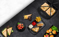 Sandwicheras Electrica 650W, Parrilla Antiadherente para Hornear Sandwich, Plancha para Calentar Pan de Molde, Pequeño Aparato Electrico para Cocina, Electrodomestico para Hogar y Hosteleria, Cable de 70cm - details 1