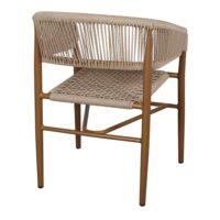 Silla De Cuerda Y Metal Vivian - Misterwils Furniture For Free Souls 57x77x58 - details 15